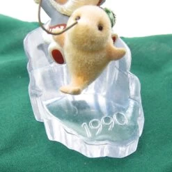 Frosty Friends Ornament #11 1990 Vintage Hallmark Keepsake -Toy Store 1990 frosty friends Hallmark keepsake ornament