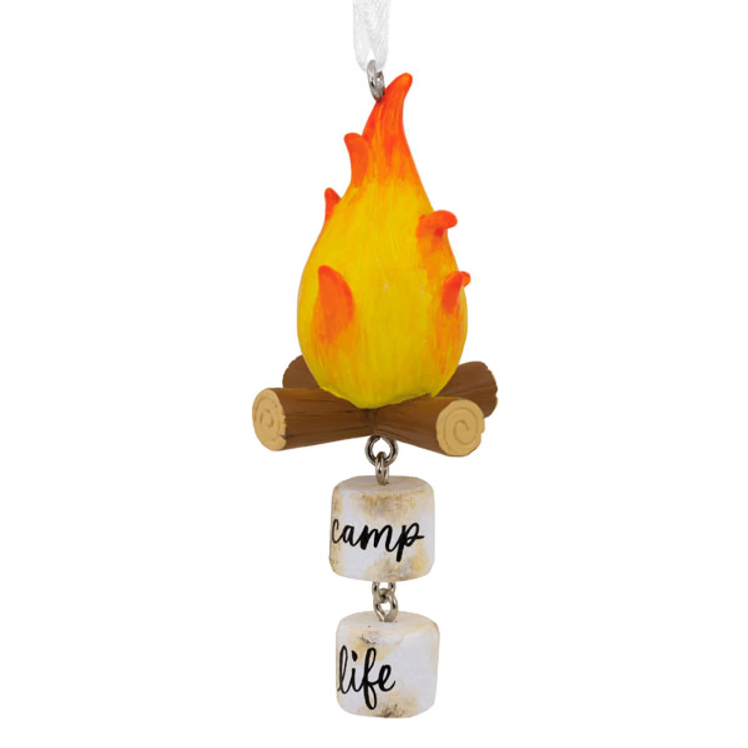 Hallmark 3.75" Campfire Christmas Ornament 1HGO2951 1 Hallmark 3.75" Campfire Christmas Ornament 1HGO2951