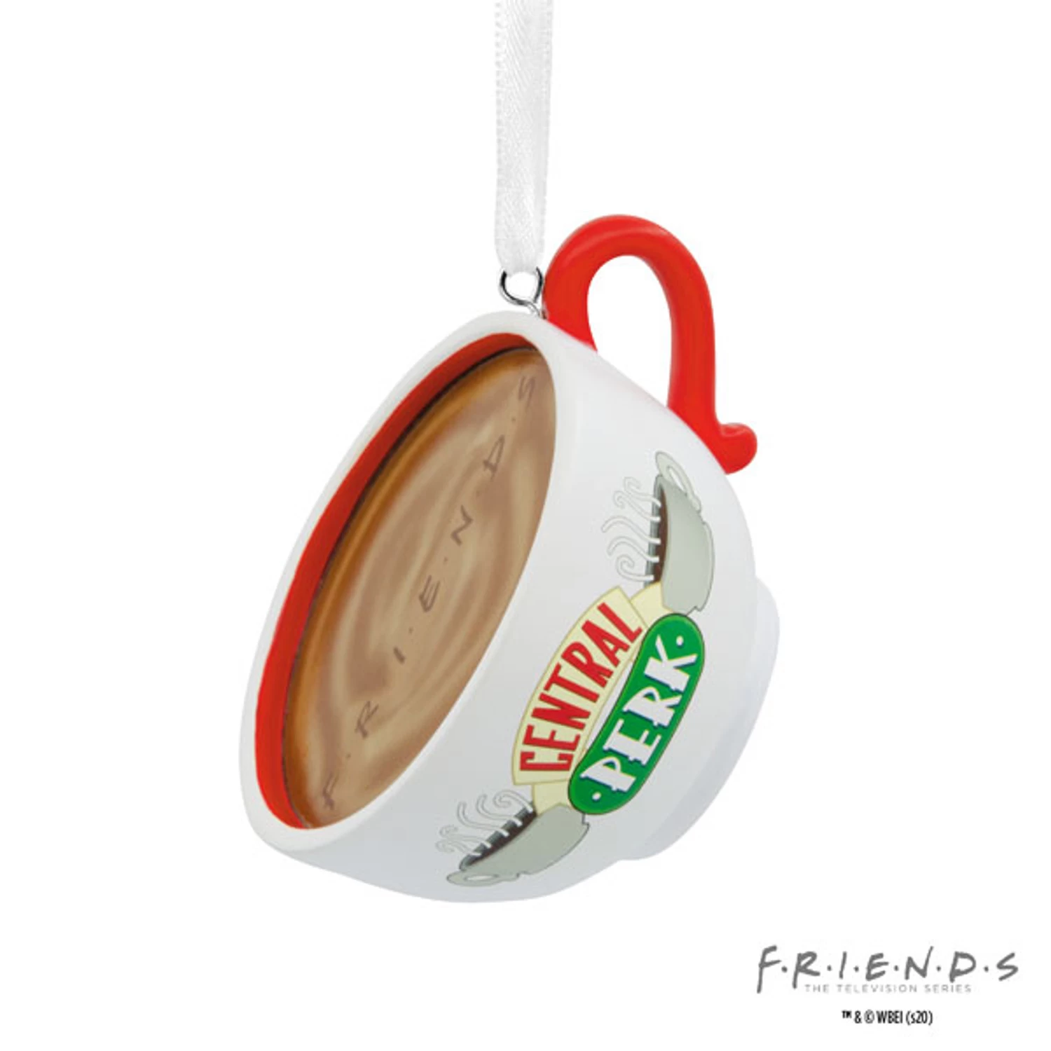 Hallmark 3" Central Perk Friends Mug Christmas Ornament 2HCM9360 1 Hallmark 3" Central Perk Friends Mug Christmas Ornament 2HCM9360