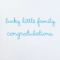 Hallmark Signature New Baby "Sweet Baby Boy" Greeting Card -Toy Store 3369141 ALT2