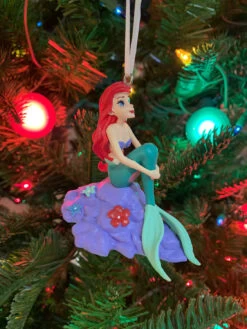 Hallmark Disney Princess Ariel On Rock Christmas Ornament 3HCM0810