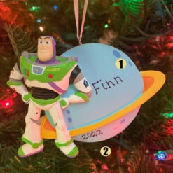 Hallmark Buzz Lightyear Personalized Christmas Ornament 3HCM0988