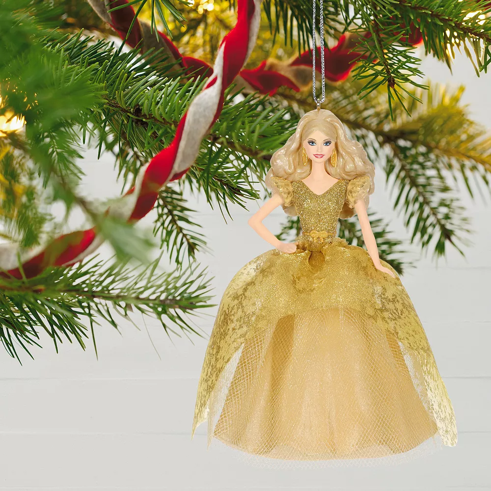 Holiday Barbie 2020 Hallmark Keepsake Ornament 4 Holiday Barbie 2020 Hallmark Keepsake Ornament - Image 4
