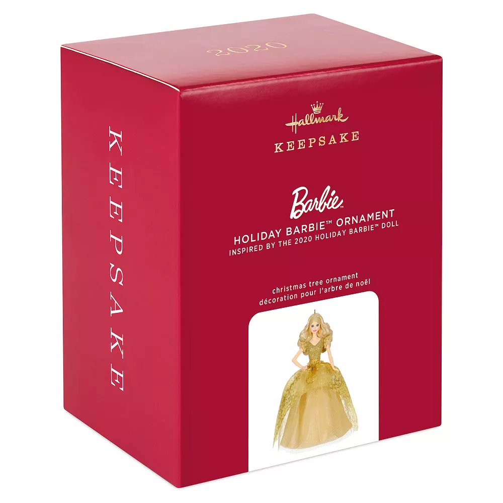 Holiday Barbie 2020 Hallmark Keepsake Ornament 5 Holiday Barbie 2020 Hallmark Keepsake Ornament - Image 5