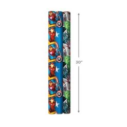 Hallmark Marvel's Avengers Wrapping Paper 3-Pack -Toy Store 5057550 ALT2