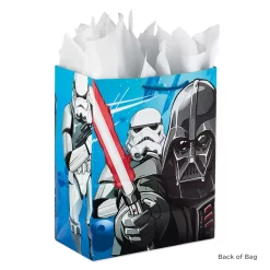 Hallmark Large Star Wars Darth Vader Gift Bag With Birthday Card & Tissue Paper -Toy Store 5057554 ALT3