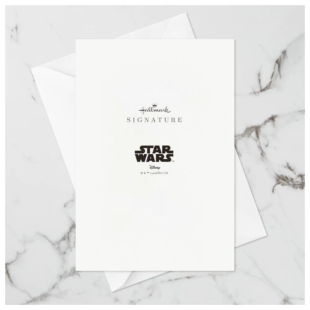 Hallmark Signature Star Wars Paper Wonder Millennium Falcon Pop-Up Birthday Greeting Card 6 Hallmark Signature Star Wars Paper Wonder Millennium Falcon Pop-Up Birthday Greeting Card - Image 6