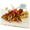Hallmark Signature Paper Wonder Star Wars Pop-Up Luke Skywalker & Obi-Wan Birthday Greeting Card