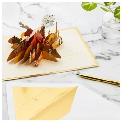 Hallmark Signature Paper Wonder Star Wars Pop-Up Luke Skywalker & Obi-Wan Birthday Greeting Card -Toy Store 5057604 ALT2