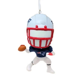 Hallmark New England Patriots Bobble Head Ornament