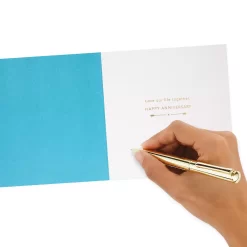 Hallmark Signature Oars "Love" Anniversary Card -Toy Store 5624256 ALT4