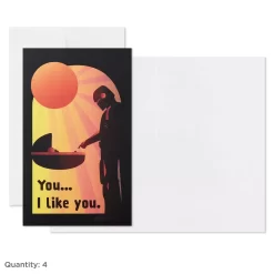 Hallmark Baby Yoda Mini Valentines Day Cards Assortment - 18 Classroom Cards With Envelopes -Toy Store 5959563 ALT4