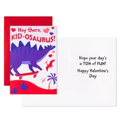 Hallmark Valentines Day Dinosaurs Cards Assortment For Kids - 8 Valentine's Day Cards With Envelopes 8 Hallmark Valentines Day Dinosaurs Cards Assortment For Kids - 8 Valentine's Day Cards With Envelopes -Toy Store 5959585 ALT2