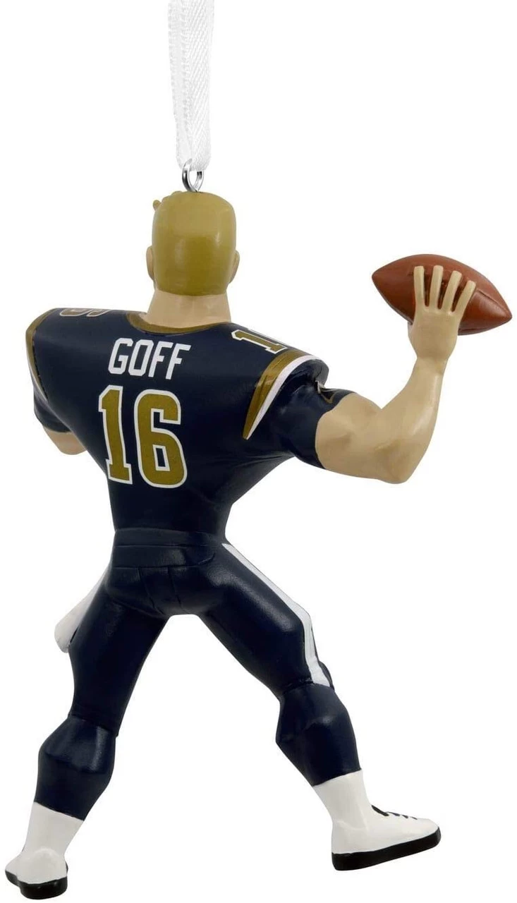 Hallmark - NFL LA Rams Jared Goff Ornament 2 Hallmark - NFL LA Rams Jared Goff Ornament - Image 2