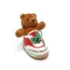 Child's Third Christmas Vintage 1985 Hallmark Teddy Bear In Shoe Keepsake Ornament