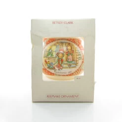 Betsey Clark Ornament #9 Christmas 1981 Vintage Hallmark Keepsake Glass Ball