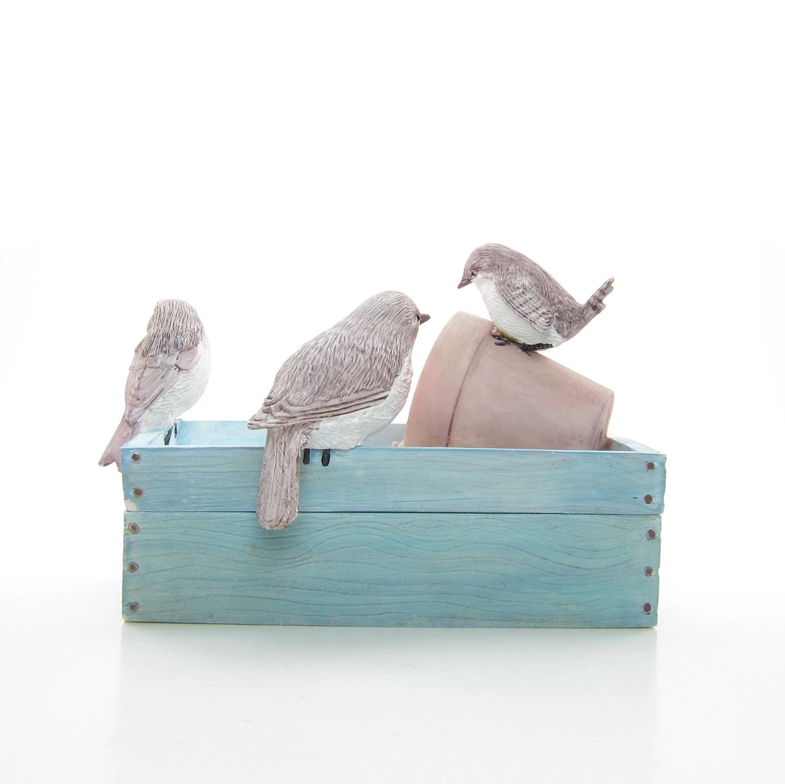 Marjolein Bastin Trinket Box With European Robin, Birds & Bird Seed - MISSING BIRD 2 Marjolein Bastin Trinket Box With European Robin, Birds & Bird Seed - MISSING BIRD - Image 2