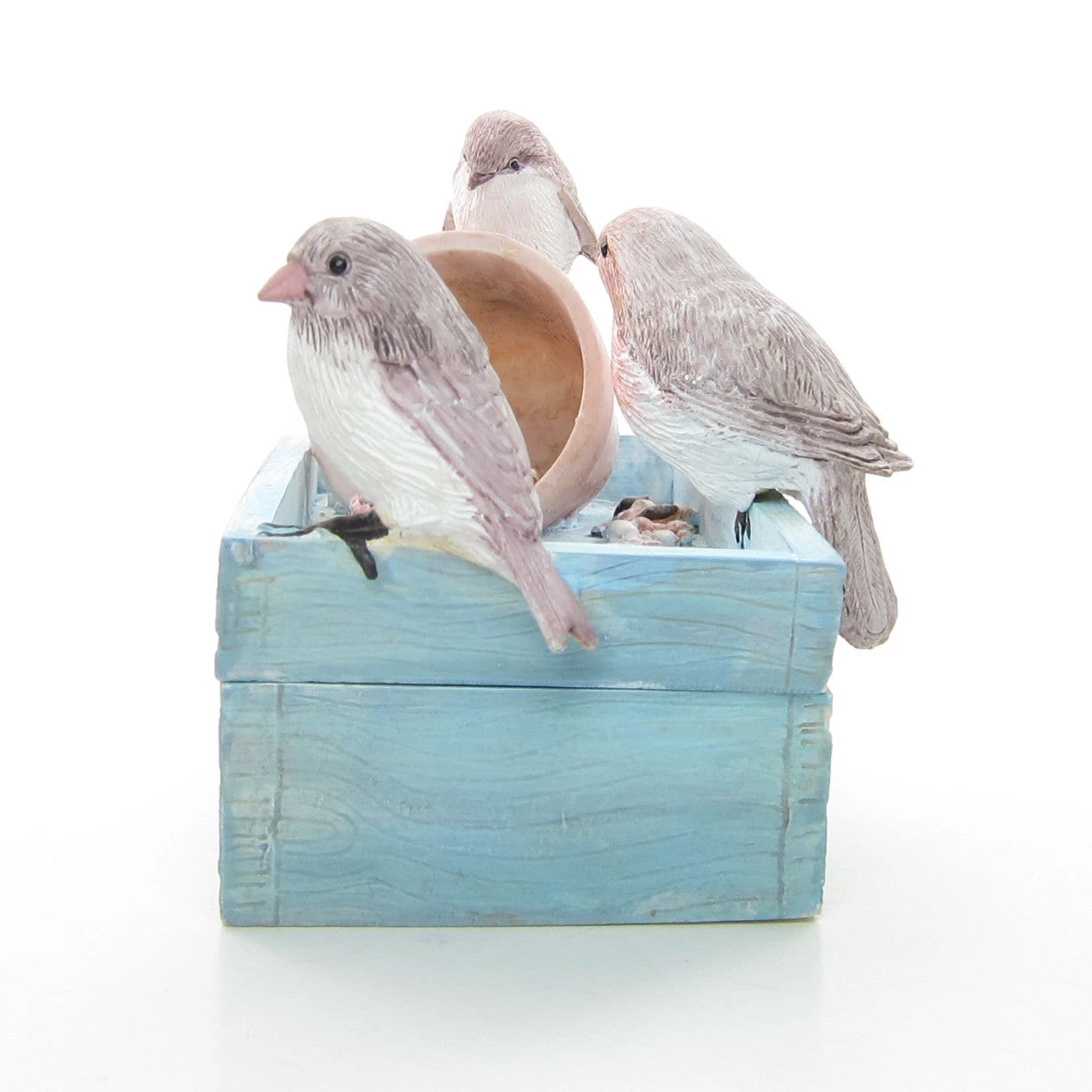 Marjolein Bastin Trinket Box With European Robin, Birds & Bird Seed - MISSING BIRD 3 Marjolein Bastin Trinket Box With European Robin, Birds & Bird Seed - MISSING BIRD - Image 3