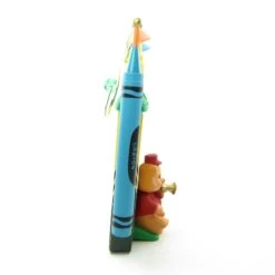 Bright Shining Castle Ornament 1993 Crayola Crayons #5 Hallmark Keepsake Collection -Toy Store Blue crayon hallmark keepsake castle ornament