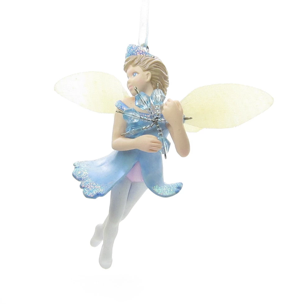 Faerie Candessa Vintage 2001 Hallmark Frostlight Faeries Collection Fiber-Optic Christmas Ornament 5 Faerie Candessa Vintage 2001 Hallmark Frostlight Faeries Collection Fiber-Optic Christmas Ornament - Image 5