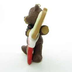 My Third Christmas 1998 Hallmark Teddy Bear Christmas Ornament 9 My Third Christmas 1998 Hallmark Teddy Bear Christmas Ornament -Toy Store Child s age collection 1998 third 3rd christmas ornament