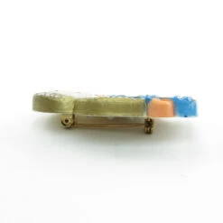 Hallmark Angel Pin Vintage Christmas Lapel In Blue Dress -Toy Store Christmas angel pin hallmark cards