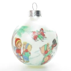 Betsey Clark Ornament #6 Home For Christmas 1991 Vintage Hallmark Keepsake Glass Ball 9 Betsey Clark Ornament #6 Home For Christmas 1991 Vintage Hallmark Keepsake Glass Ball -Toy Store Christmas ornament glass ball 1991 betsey clark home for christmas