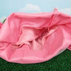 Rose Petal Place Purse Pink Drawstring Bag With Comb & Mirror, Pockets For Dolls -Toy Store Drawstring bag purse pockets for rose petal place dolls