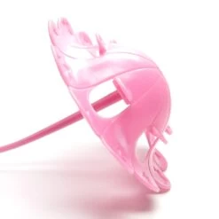 Dream Glow Barbie Parasol Vintage Pink Plastic Glow In The Dark Doll Umbrella -Toy Store Dream Glow Barbie vintage pink plastic parasol