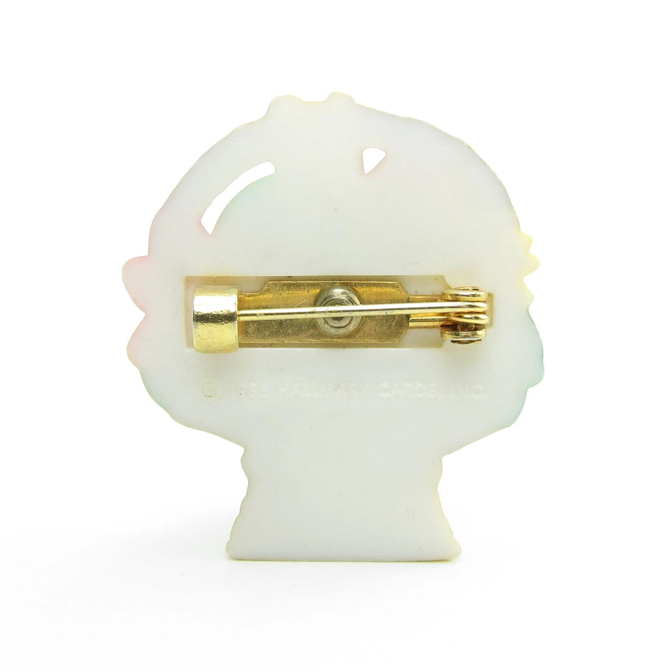 Easter Bunny In Basket With Flowers Pin Vintage 1986 Hallmark Lapel 2 Easter Bunny In Basket With Flowers Pin Vintage 1986 Hallmark Lapel - Image 2