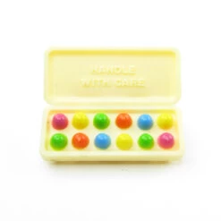 Easter Egg Carton Pin Vintage 1981 Hallmark Lapel