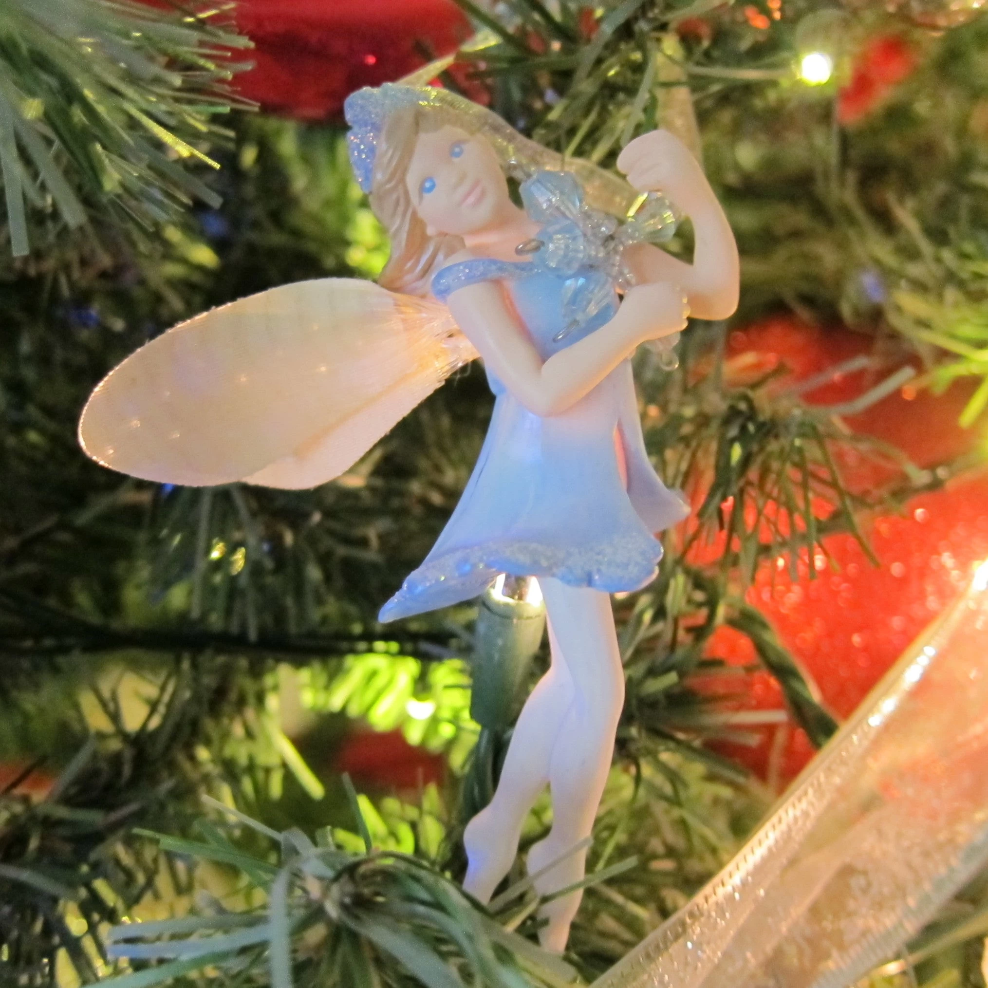 Faerie Candessa Vintage 2001 Hallmark Frostlight Faeries Collection Fiber-Optic Christmas Ornament 10 Faerie Candessa Vintage 2001 Hallmark Frostlight Faeries Collection Fiber-Optic Christmas Ornament - Image 10