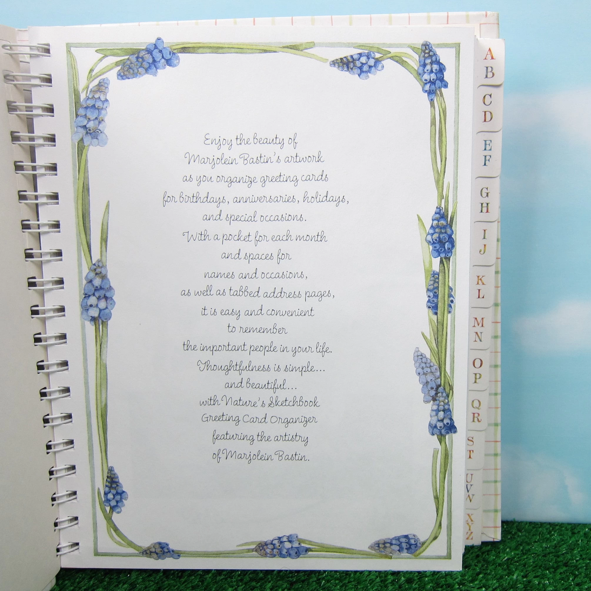 Marjolein Bastin Greeting Card Organizer With Calendar, Address Book For Life Events & Special Occasions 4 Marjolein Bastin Greeting Card Organizer With Calendar, Address Book For Life Events & Special Occasions - Image 4