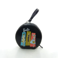 Barbie 2001 Hallmark Christmas Ornament - 1961 Hatbox Case