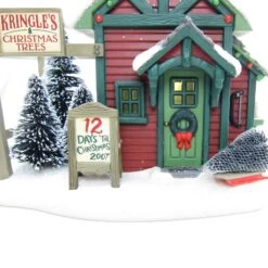 Kringle's Christmas Trees 2007 Hallmark Kringlewood Farms Keepsake Ornament -Toy Store Hallmark 2007 kringle s christmas trees kringlewood farms ornament