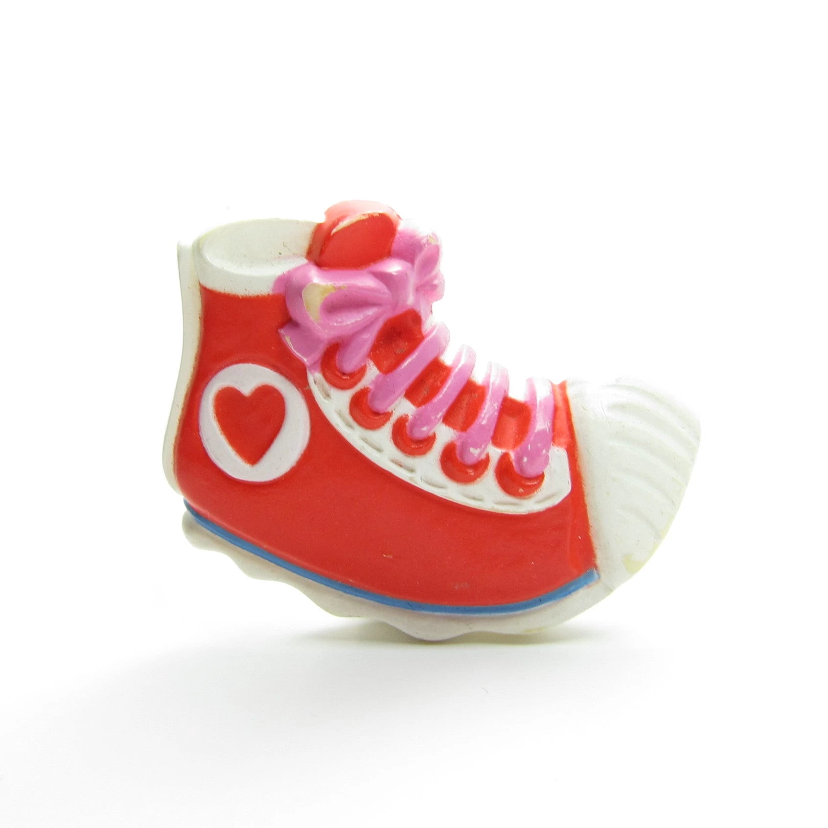 Valentine's Day Sneaker Tennis Shoe Pin Vintage Hallmark Lapel 1 Valentine's Day Sneaker Tennis Shoe Pin Vintage Hallmark Lapel