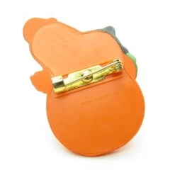 Black Cat On Pumpkin Pin Vintage Hallmark Halloween Lapel -Toy Store Hallmark black cat on pumpkin halloween pin