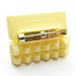 Easter Egg Carton Pin Vintage 1981 Hallmark Lapel -Toy Store Hallmark cards 1981 easter eggs carton