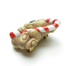 Koala Bear With Candy Cane Vintage Hallmark Christmas 1982 -Toy Store Hallmark cards koala bear candy cane christmas pin