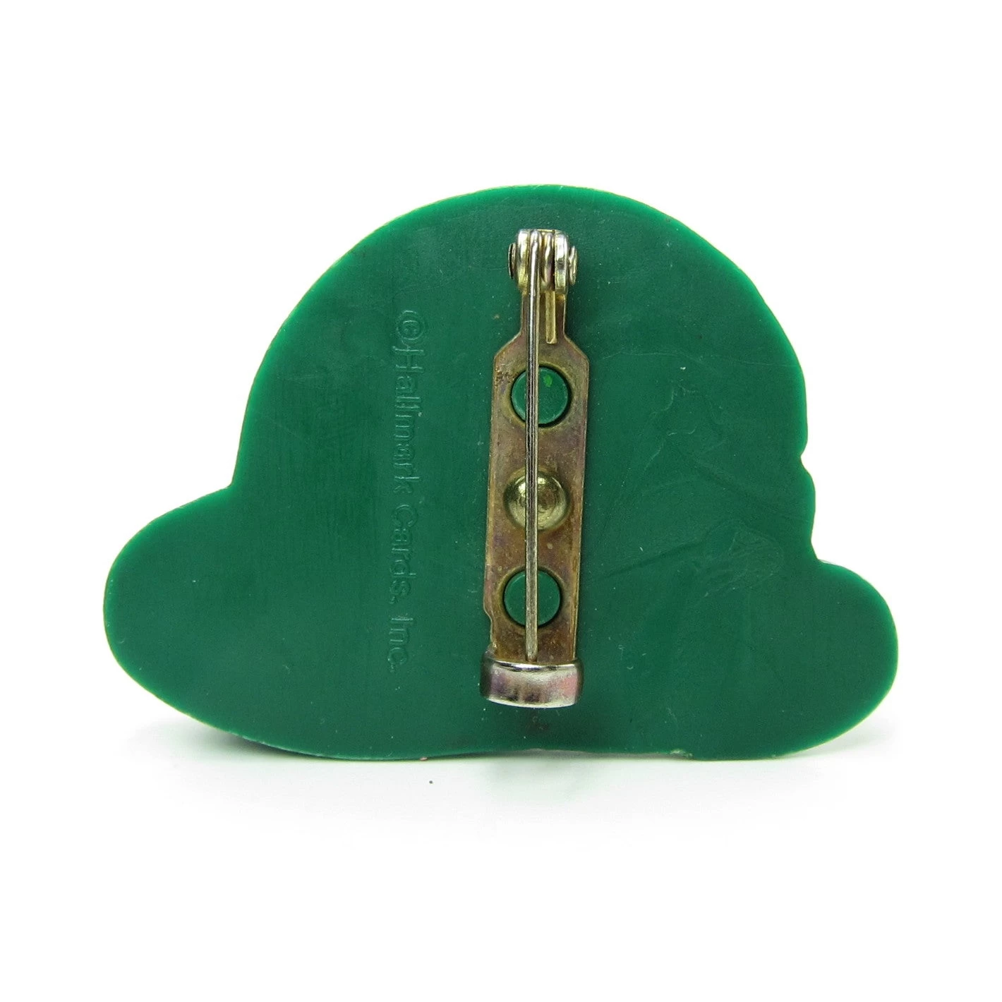Shamrock Hat Pin Vintage Hallmark St. Patrick's Day Lapel 2 Shamrock Hat Pin Vintage Hallmark St. Patrick's Day Lapel - Image 2
