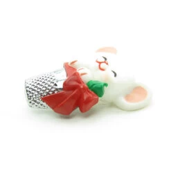 Mouse In Thimble Vintage Hallmark Christmas Lapel Pin 6 Mouse In Thimble Vintage Hallmark Christmas Lapel Pin -Toy Store Hallmark christmas mouse in thimble pin