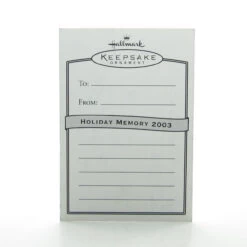 Sweet Tooth Treats #2 Santa Ornament 2003 Hallmark Collector's Series -Toy Store Hallmark holiday memory card 2003 keepsake sweet tooth treats