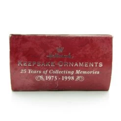 Child's Fourth Christmas 1998 Hallmark Panda Bear Christmas Ornament -Toy Store Hallmark keepsake ornament 1998 child s fourth christmas