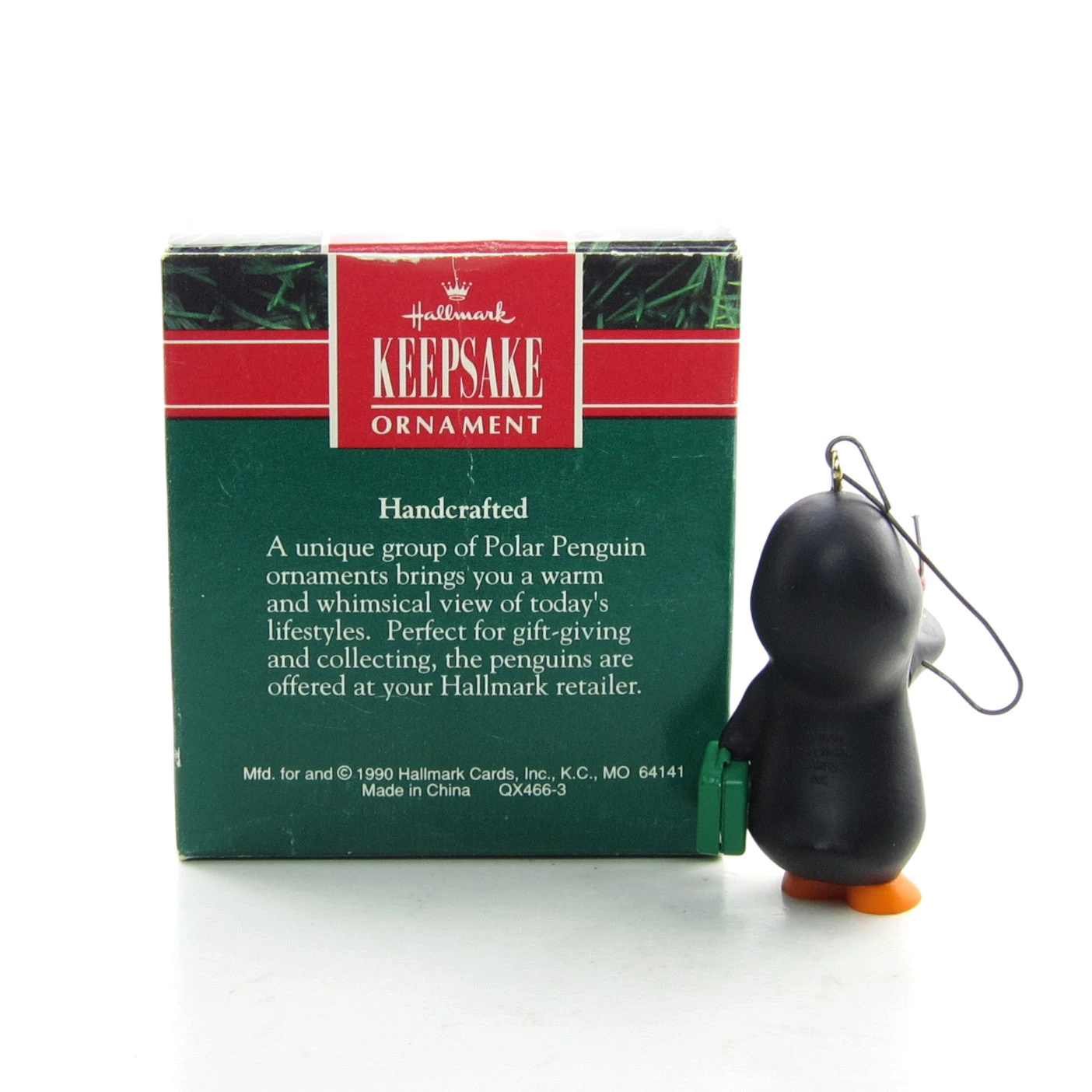 Polar V.I.P. Vintage 1990 Penguin Hallmark Keepsake Ornament 2 Polar V.I.P. Vintage 1990 Penguin Hallmark Keepsake Ornament - Image 2