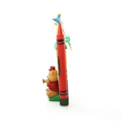Bright Shining Castle Ornament 1993 Crayola Crayons #5 Hallmark Keepsake Collection -Toy Store Hallmark keepsake ornament red crayon bright castle