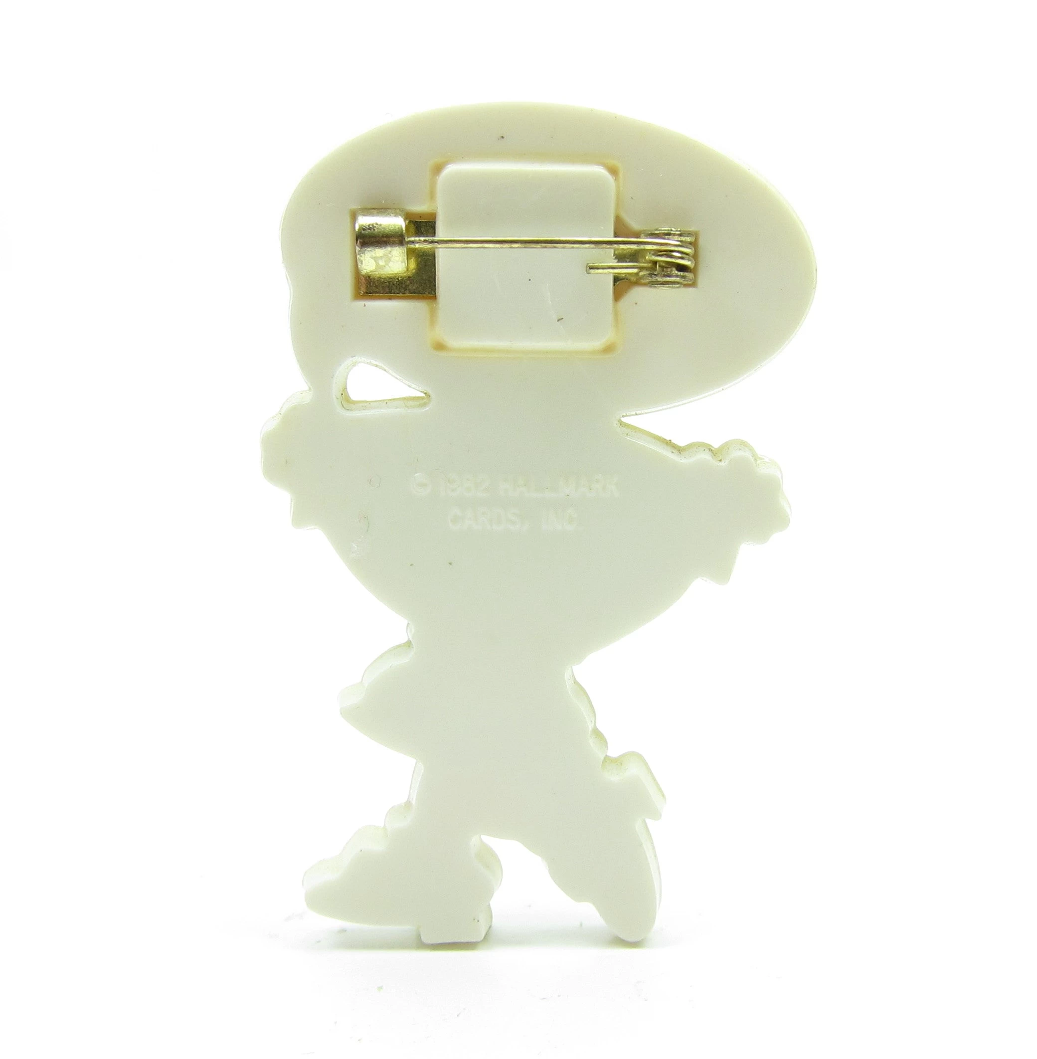 Thanksgiving Pilgrim Pin Hallmark "Take Me To Your Turkey" Plastic Lapel 2 Thanksgiving Pilgrim Pin Hallmark "Take Me To Your Turkey" Plastic Lapel - Image 2