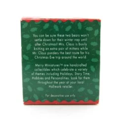 Mr. And Mrs. Claus Merry Miniatures Vintage Hallmark 1996 Christmas Figurine Set 8 Mr. And Mrs. Claus Merry Miniatures Vintage Hallmark 1996 Christmas Figurine Set -Toy Store Hallmark merry miniatures mr and mrs santa claus figurines
