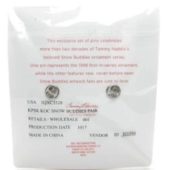 Snow Buddies Pin Set Hallmark 2018 Keepsake Ornament Club Member Exclusive 8 Snow Buddies Pin Set Hallmark 2018 Keepsake Ornament Club Member Exclusive -Toy Store Hallmark snow buddies enamel pin set snowman pair