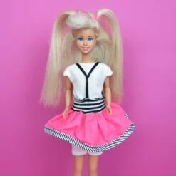 High School Jazzie Doll Vintage 1998 #3635 Cool Teen Cousin Of Barbie -Toy Store Jazzie doll vintage 1989 mattel high school cool teen barbie s cousin