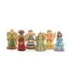 Joy To The World Angels 2007 Hallmark Set Of 6 Miniature Ornaments